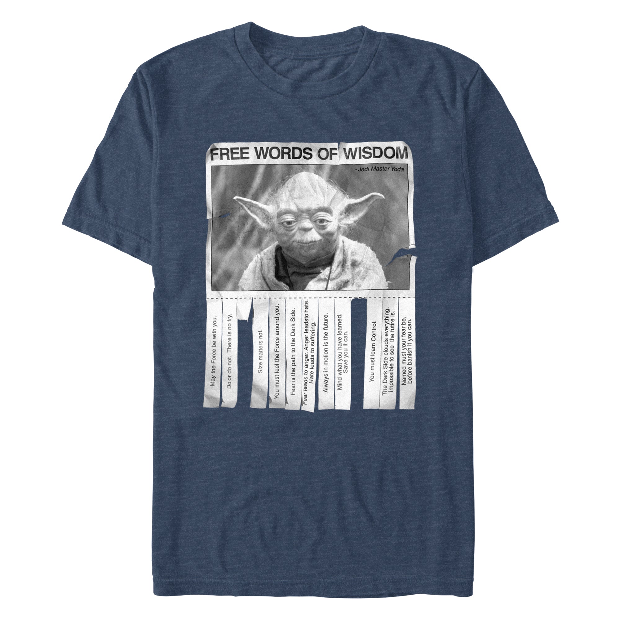 Men's Star Wars WORDS OF WISDOM T-Shirt